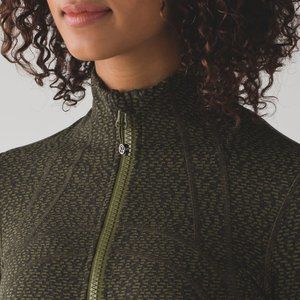 Lululemon Define Jacket  ~ Black / Brave Olive / Dark Olive ~